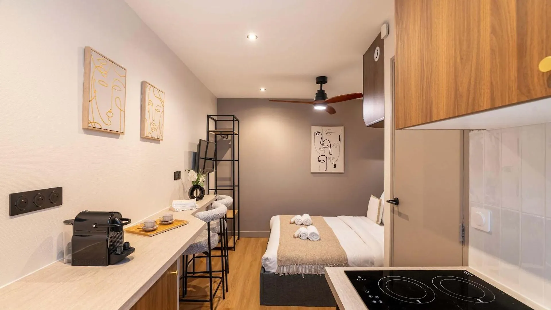Montparnasse Charming Studio 巴黎 公寓